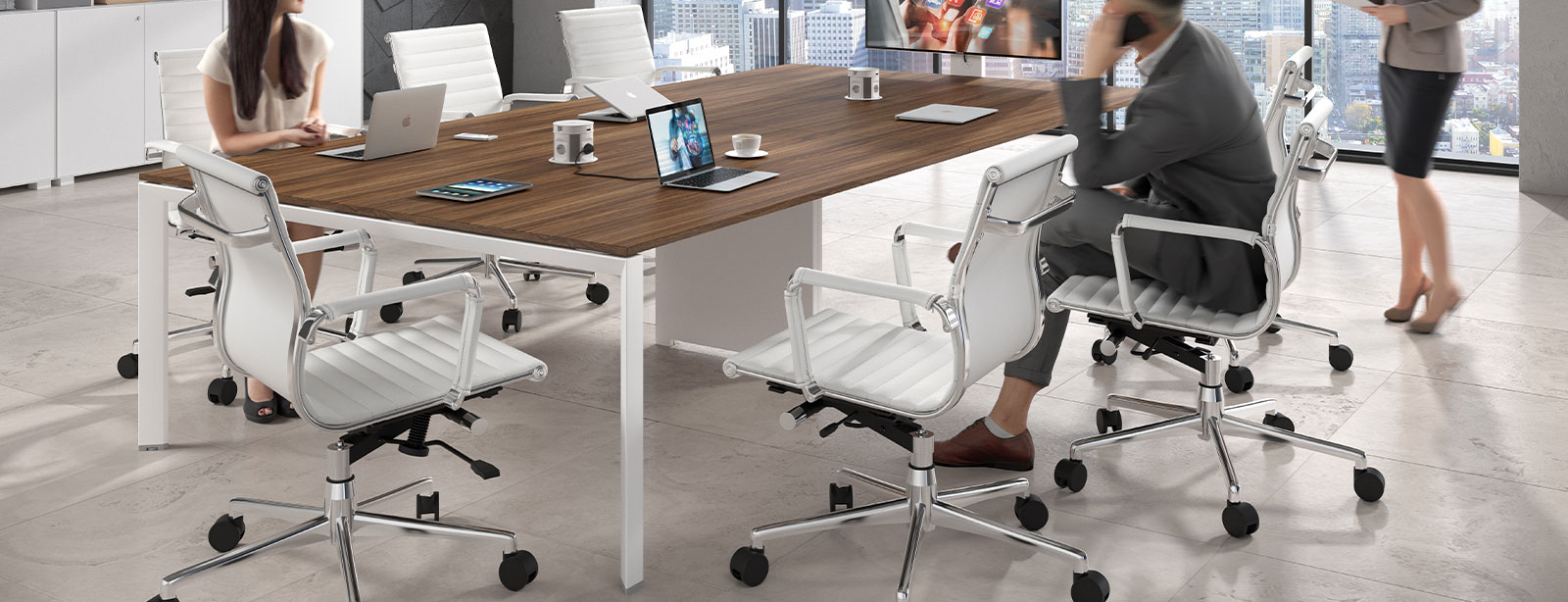  Cómodas sillas de escritorio con respaldo alto, silla