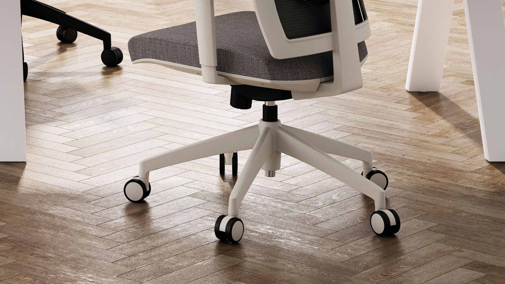 Ventajas de las ruedas de goma para sillas de oficina - Ofisillas