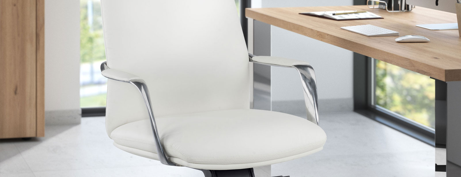¿Vale la pena comprar sillas de piel blanca para la oficina?
